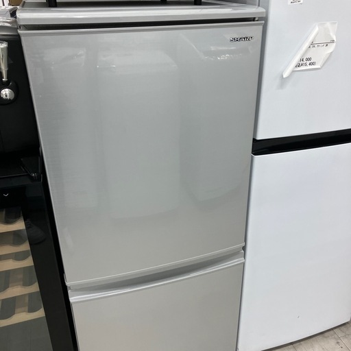安心の6ヶ月保証付き！SHARP2ドア冷蔵庫2019年製137L【トレファク堺福田店】