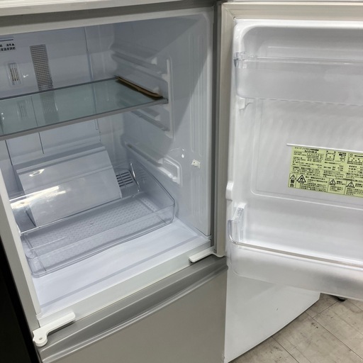 安心の6ヶ月保証付き！SHARP2ドア冷蔵庫2019年製137L【トレファク堺福田店】