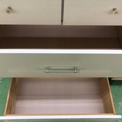 【ドリーム川西店御来店限定】☆ジモティー見たよ♪割引☆  サンウッディ/5段チェスト  クリーニング済み 【99560000033292】の画像