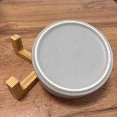 猫犬フード皿　セラミック製　新品未使用の画像
