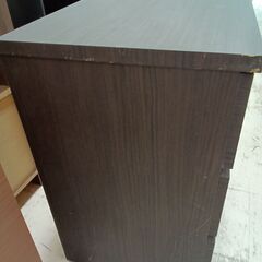 リユースのサカイ栃木店★ジモティ割あり★ NITORI チェスト ブラウン W119.5×D42.2×H68.5 クリーニング済み TC11411の画像