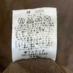 WACKOMARIA RUDEES ワコマリア 花柄 Tシャツ L ブラウンの画像