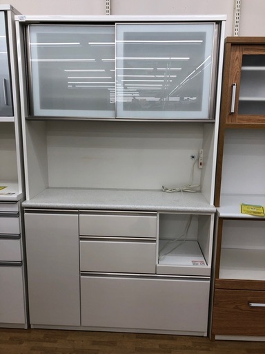 【ドリーム川西店御来店限定】☆ジモティー見たよ♪割引☆  ニトリ/スライド扉オープンボード アルミナ2  クリーニング済み 【99560000034272】