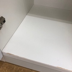 【ドリーム川西店御来店限定】☆ジモティー見たよ♪割引☆  ニトリ/スライド扉オープンボード アルミナ2  クリーニング済み 【99560000034272】の画像