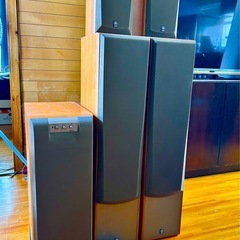 YAMAHAスピーカー4台 + ウーファー
の画像