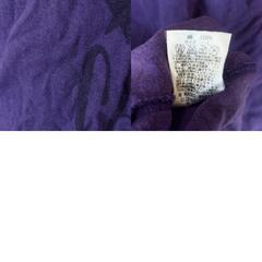 WACKOMARIA RUDEES ワコマリア バックプリント ポケット Tシャツ L パープルの画像