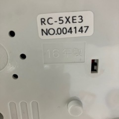 ★ジモティー割引10%OFF★IH炊飯器 3合炊き 東芝 RC-5XE3 2016年製《尼崎市若王寺/リサイクルショップドリーム次屋店》☆尼崎市若王寺☆の画像
