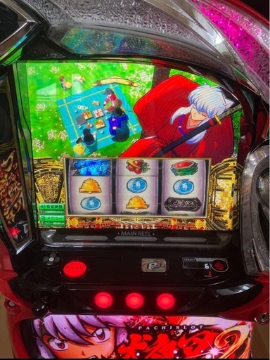 スマスロ実機 L 犬夜叉2 簡易ユニット付 家スロ