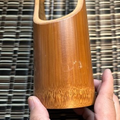 竹　花入れ⑤の画像