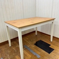 人気商品!! 4人掛け IKEA ダイニングテーブルセット テーブル＆チェア＆ベンチ 木製家具 レールハムン他の画像