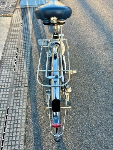 ブリヂストン通学自転車27インチ黒