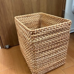 無印　重なるラタン　バスケット　各種　の画像