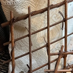 飾り格子　トレリス　ガーデンフェンス２点の画像