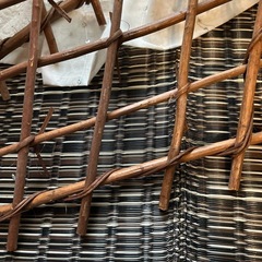 飾り格子　トレリス　ガーデンフェンス２点の画像