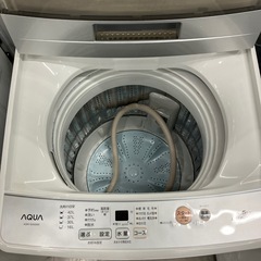 安心の6ヶ月保証付き！AQUA全自動洗濯機2019年製4.5kg【トレファク堺福田店】の画像