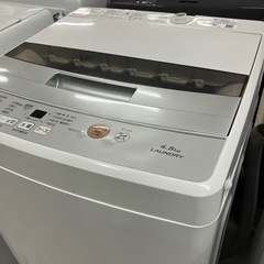 安心の6ヶ月保証付き！AQUA全自動洗濯機2019年製4.5kg【トレファク堺福田店】の画像