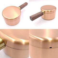 ギャルソン 16cm 片手鍋 純銅標準型の画像