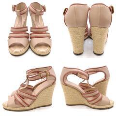 クロエ ウエッジソール サンダル サイズ38 レディース CHLOEの画像