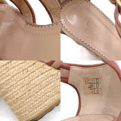 クロエ ウエッジソール サンダル サイズ38 レディース CHLOEの画像