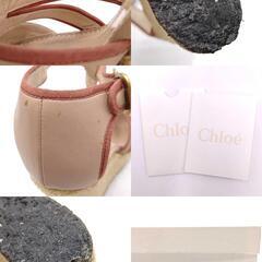 クロエ ウエッジソール サンダル サイズ38 レディース CHLOEの画像