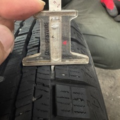 バリ目！　155/65R14   スタッドレス　アルミホイール付きの画像