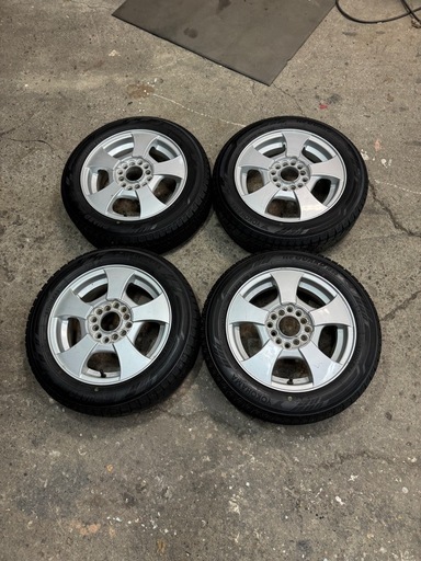 バリ目！　155/65R14   スタッドレス　アルミホイール付き