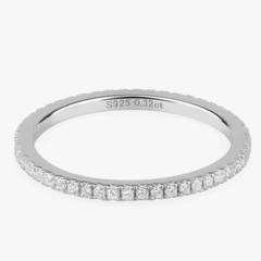 ラボグロウンダイヤエタニティリング②の画像