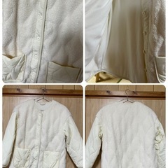 ヒートパデッドボアキルティングコート  の画像