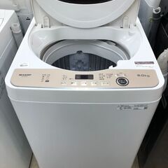 【ジャングルジャングル石津店】洗濯機 シャープ　ES-GE6G　2023年式 穴無し槽　節水　堺市　堺区　西区　北区　東区　高石市　和泉市　石津の画像