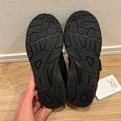 瞬足　ブラック スニーカー20cmの画像