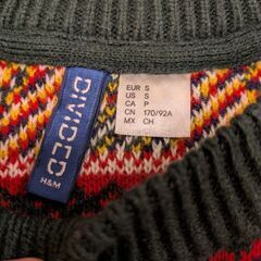 クリスマスセーター6〜9month＆大人用2着セットの画像