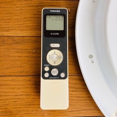 リモコン付き　東芝　LEDシーリングライトの画像