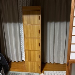 収納棚　5段の画像