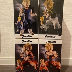 【新品未開封】ドラゴンボール　グランディスタ　4点セットの画像