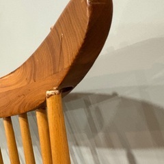 木製　チェア　2脚セットの画像