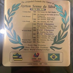 Ayrton Senna Limited Edition Pin Setの画像
