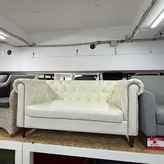 ソファ　ホワイトの画像