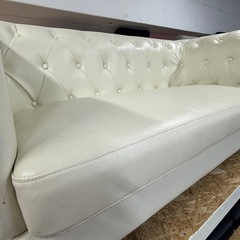 ソファ　ホワイトの画像