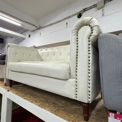 ソファ　ホワイトの画像