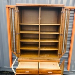 無料　食器棚　本棚の画像