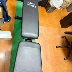 FLYBIRD トレーニングベンチ 角度調節 折り畳みの画像