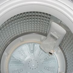 （★1台限り★ジモティー特典あり★単身向けサイズの）アクア　全自動洗濯機５.０kg　２０２３年製　AQW-H54　52.5㎝幅　単身向け　　高く買取るゾウ八幡東店の画像