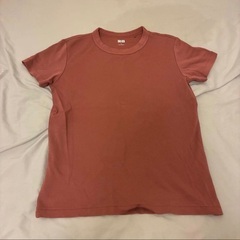 UNIQLO 半袖Tシャツ L ローズピンクの画像