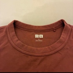 UNIQLO 半袖Tシャツ L ローズピンクの画像