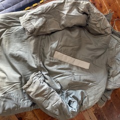 ビンテージ　米軍実物　放出品　n3b フライトジャケット　リフレクター付き　1970年製の画像