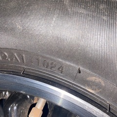 程度良し軽貨物アルミタイヤセットの画像