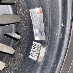 程度良し軽貨物アルミタイヤセットの画像