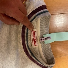 古いシンプソン純正トレーナーの画像