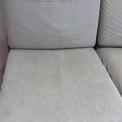 無印 リビングでもダイニングでも　ソファの画像