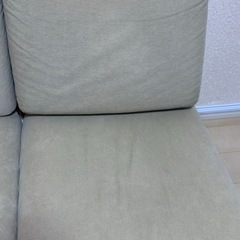 無印 リビングでもダイニングでも　ソファの画像